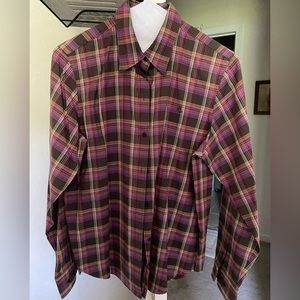 Ralph Lauren ladies flannel button down